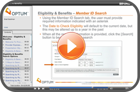 Click here to learn how quickly and easily it is to look up member's benefits and eligibility